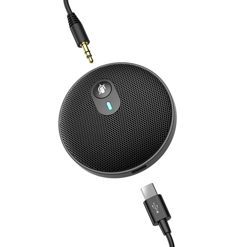  Оригинальный профессиональный портативный всенаправленный мини-USB-микрофон промышленного дизайна с поворотом на 360
