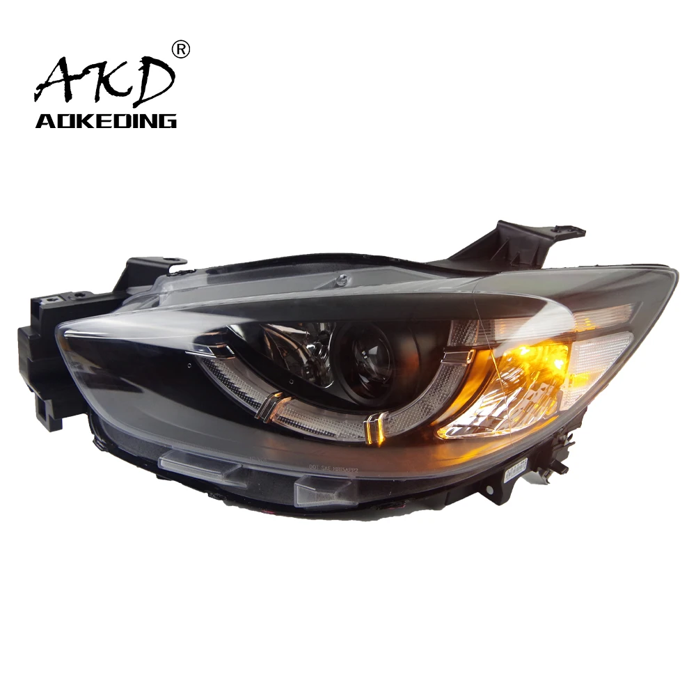 AKD Car Styling Head Lamp for Mazda CX-5 Headlights 2012-2016 CX5 LED Headlight Angel Eye LED DRL Hid Bi Xenon Auto Accessories