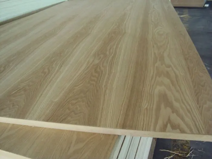 12202440 mm natural veneer mdf high quality red oak veneer mdf natural veneer mdf for decoration