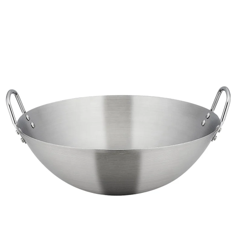 kitchen items sincerity high quality  carbon steel wok stainless steel chinese wok pan