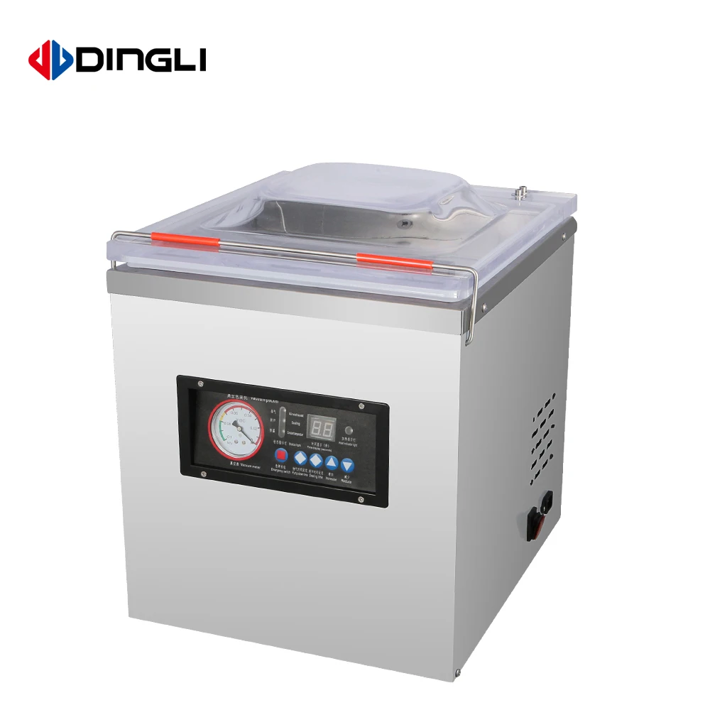 Dingli DZB-340 Бытовая Коммерческая вакуумная упаковочная машина для пищевых продуктов