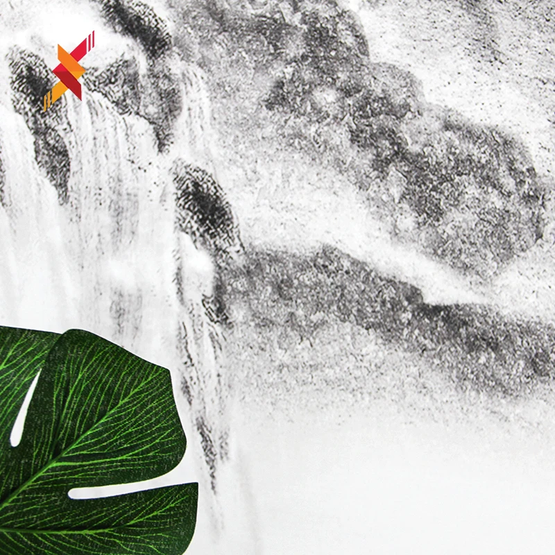 Landscape painting chinese mountain design wall sinters slab artificial stone