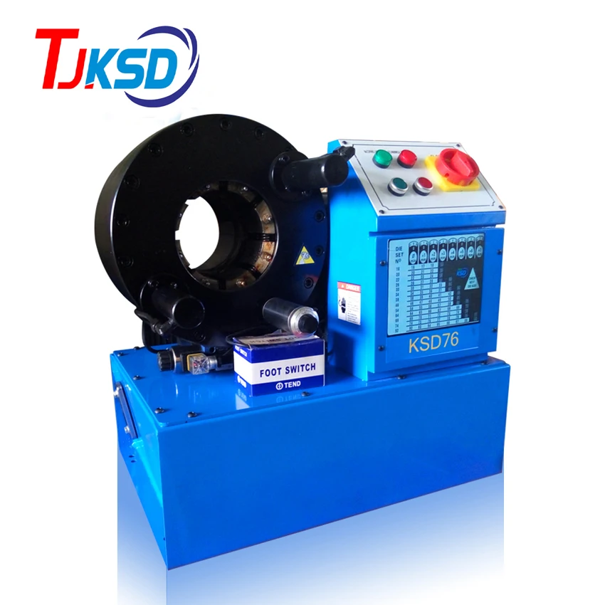 China good supplier CE System Pressure 31.5Mpa 4-76Mm 3Inch/4Inch Hose Crimper