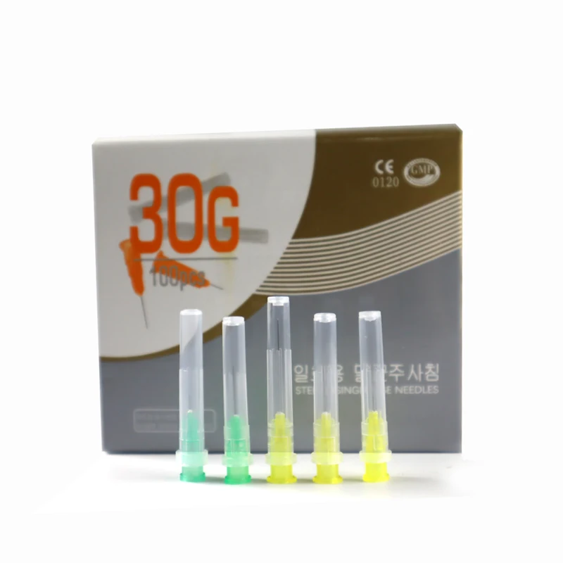 2023 more specification Disposable syringe meso needle 30G 13mm cartridge vital injector mesotherapy gun