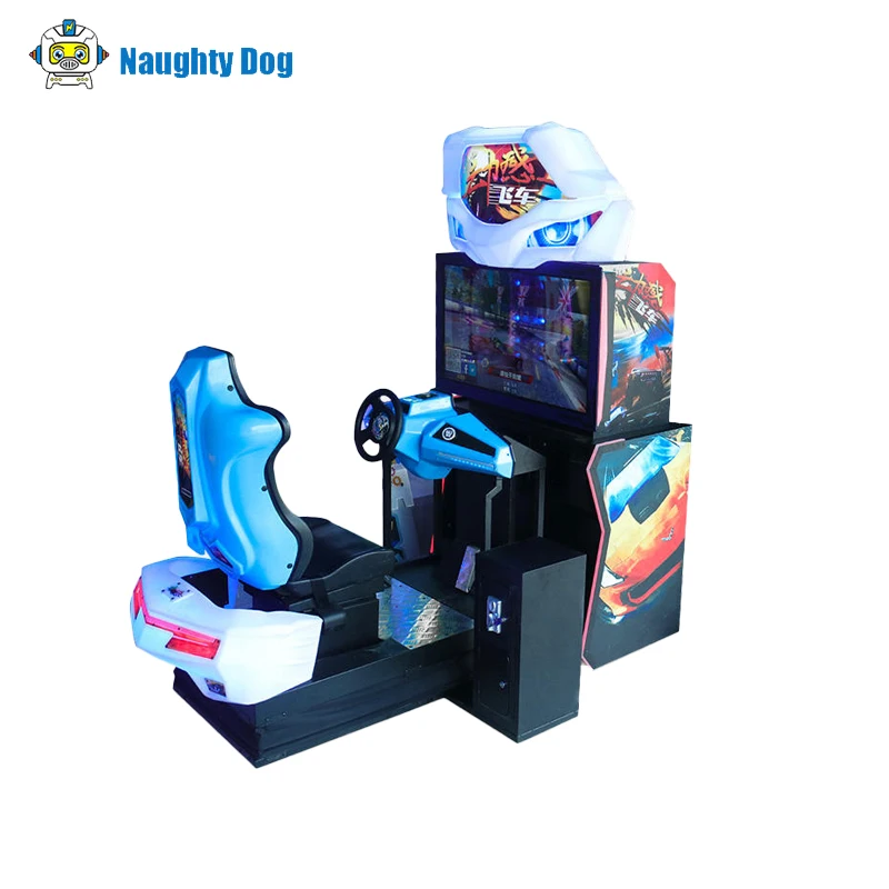 Chinese Supplier Arcade Car Racing Machine Dynamic Racing Game Machine 4d Dynamic Racing Car Game Simulator Machine