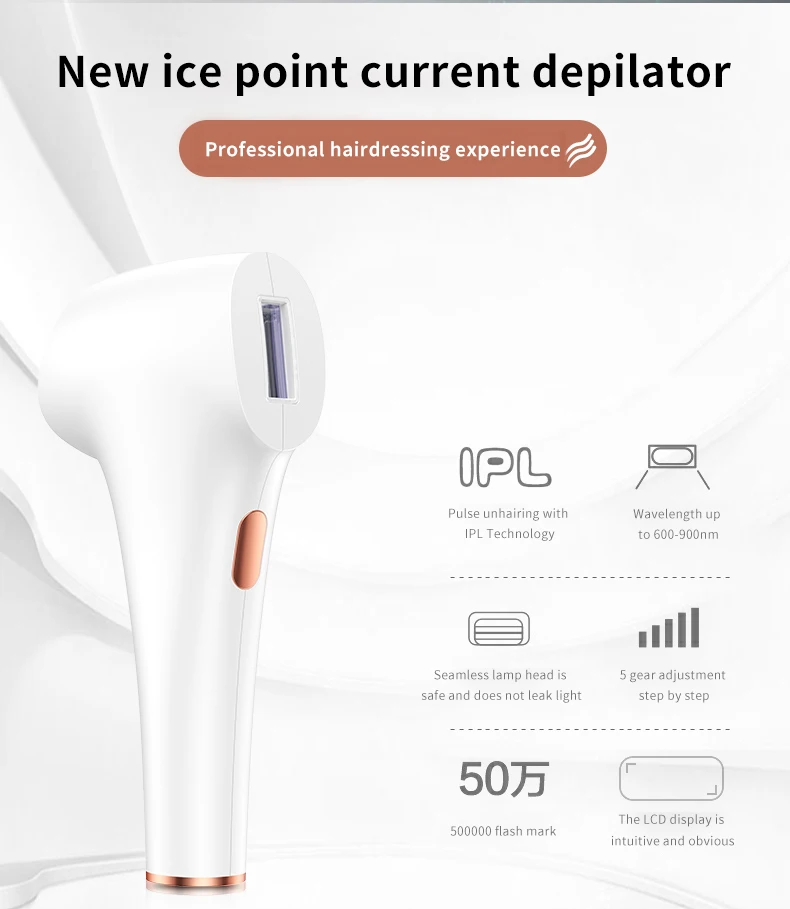 3 In 1 Ice Cooling Ipl With Unlimited Shots For Hair Removal Skin Rejuvenation And Acne Clearance