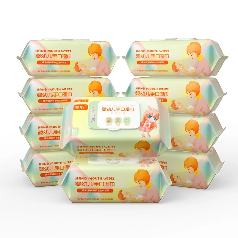 customization manufactures natural spunlace nonwoven fabric for wet wipes babies roll