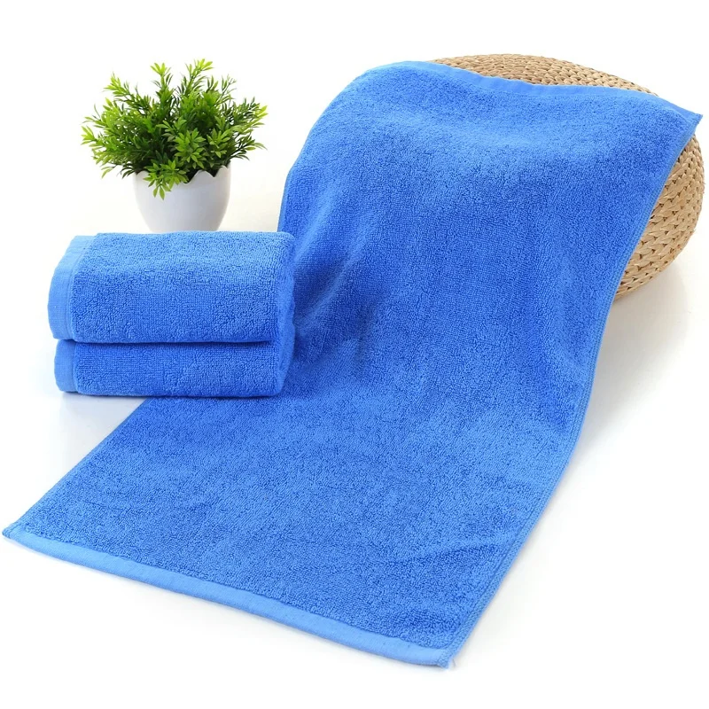 wholesale bath room cheap 100% cotton towels white hand towel