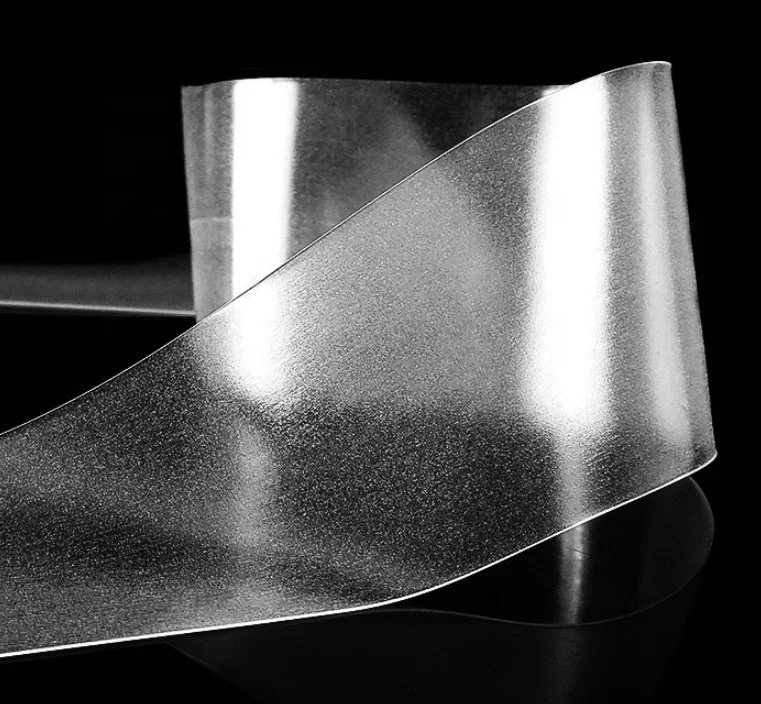 German material  high elasticity TPU transparent resilience band for shoulder strap / Polo shirt neck /Tracksuit pants leg open