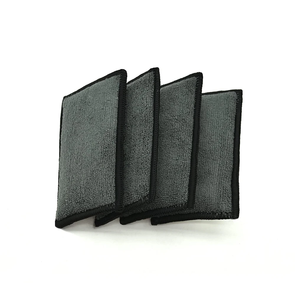 Custom Microfiber Interior Scrub Sponge Cleaning Washing Microfiber Bug Sponge for Car, Household Cleaning