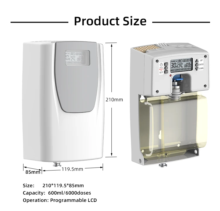 OEM Customization Cheap Wholesale Urinal Dispenser Hot Selling Popular Digital Toilet Urinal Dispenser