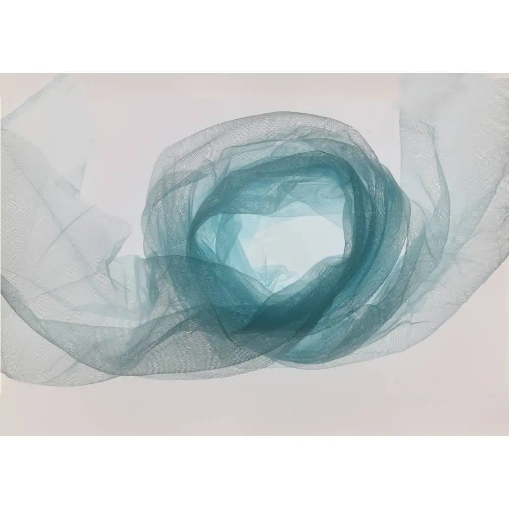 Polyester Strengthen Mesh Fabric Bridal Dress 6 inch Tulle Embroidery Lace Fabric