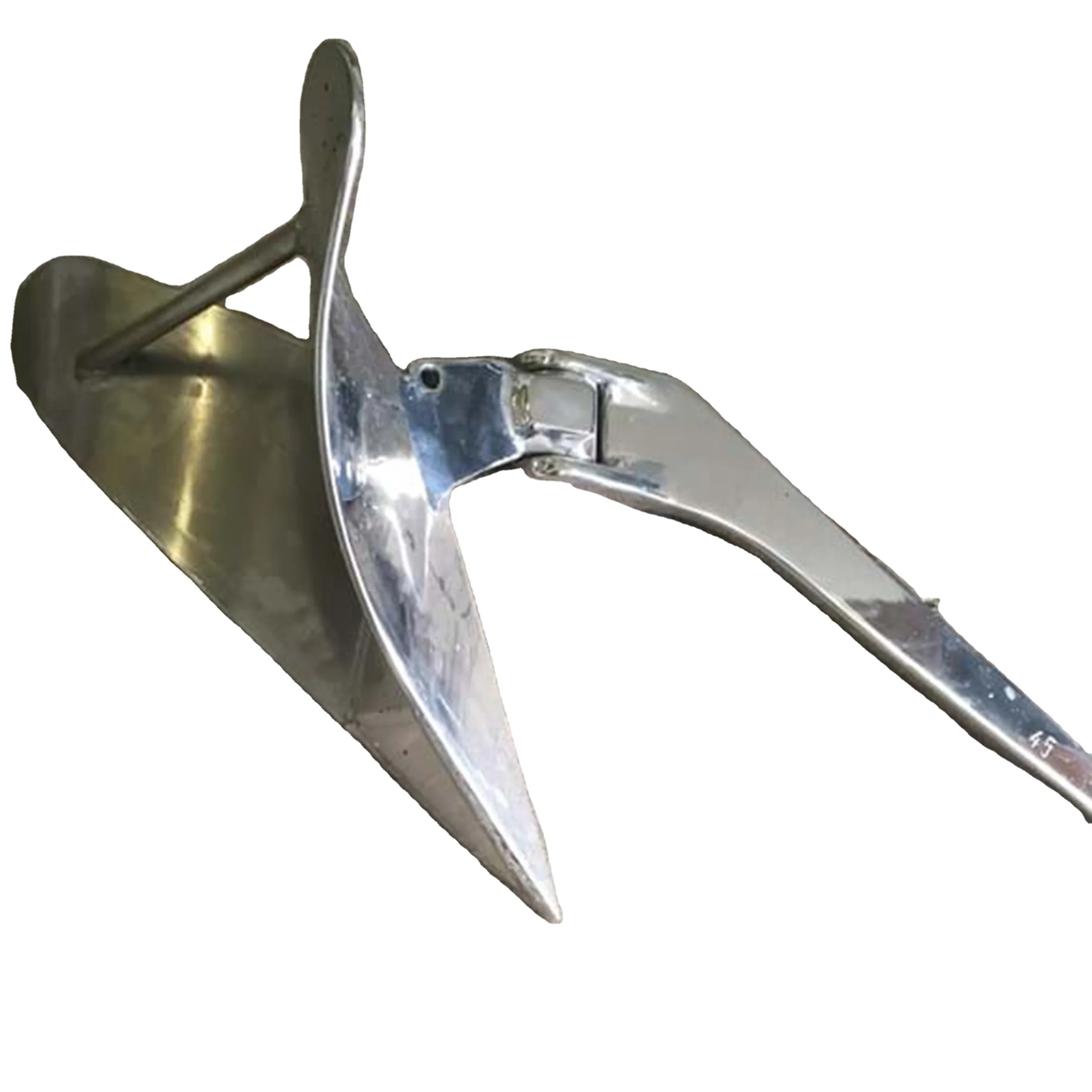 customized boat parts 7kg stainless steel plow anchor for boat marine yacht ship