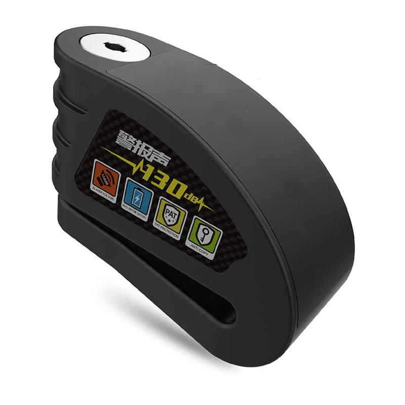 Wholesale  Safe Waterproof Bicycle Motorcycle Alloy Disc Brake Bicycle Lock