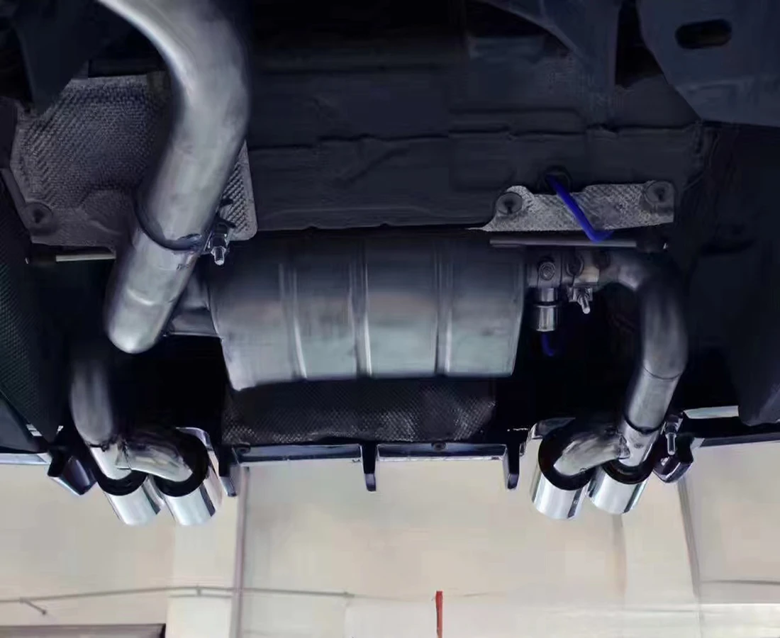 Заводская цена высокое качество выхлопных газов для Bmw 3s 320 328 F30 F35 из нержавеющей стали система выхлопной трубы среднего хвоста
