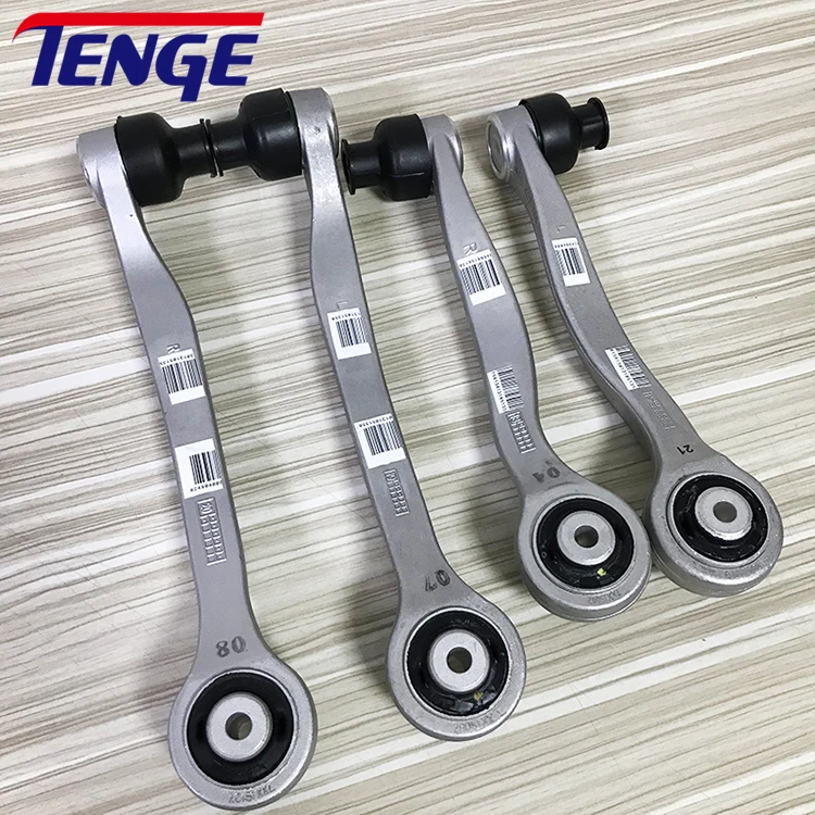 4pc Front Control Arms For Bentley Continental 3W0407505 3W0407506 3W0407509 3W0407510