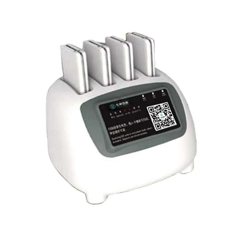 multi 4slots 5000mAh station power bank mobile phone powerbank charger vending machine restaurant cell phone charging station