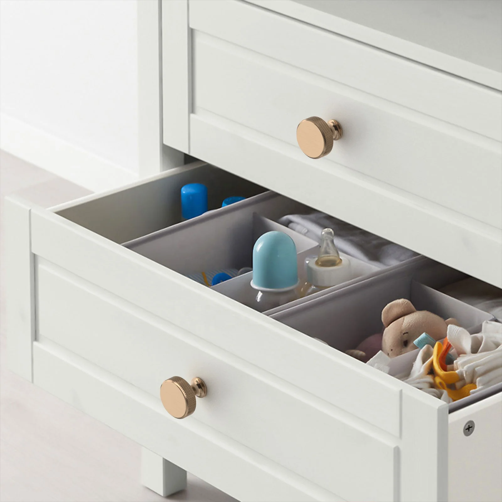 Knurled Round Aluminum Cabinet Knobs New Arrival T Bar Pull Knob 4494