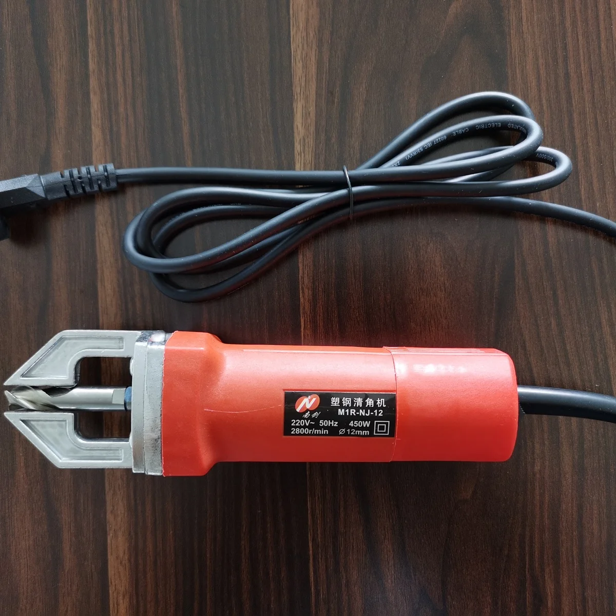 
Electric Portable Internal Corner Cleaner for uPVC window making inside corner handle cleaning 