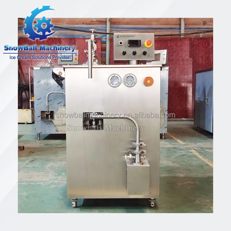 ice cream continuous freezer industry grade gelato production factory continue freezing machine