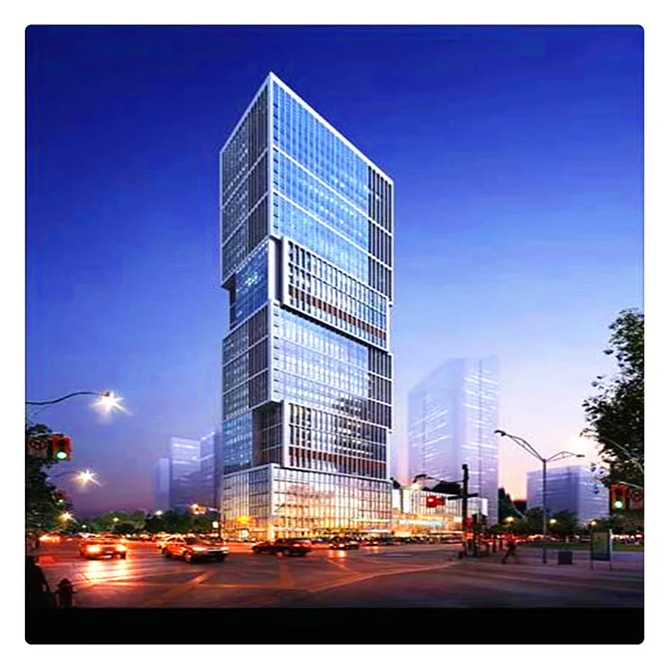 Prima door Waterfall Curtain Wall Fountains glass Curtain Wall Works Hardware door Window Frame Curtain Wall