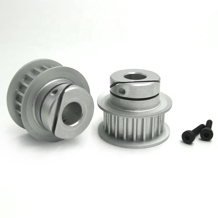 INTECH aluminium 9 mm timing pulley GT3 45T with clamping hub