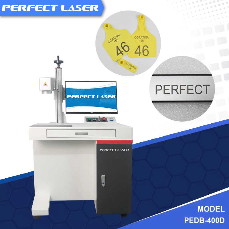 Perfect Laser Portable 20W 30W Raycus Max IPG JPT Metal Sign Fiber Laser Markers Engravers Marking Machines For Stainless Steel
