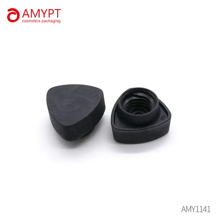 eye cream tube cosmetic packaging with triangle  lid