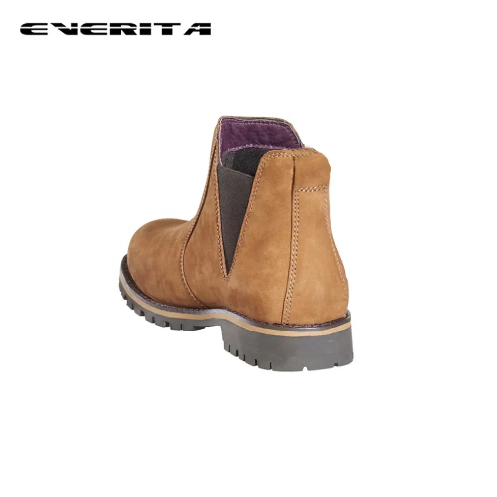 
Chinese Wholesale Comfort Genuine Leather Boots Wearresisting Chelsea Boot For Women 