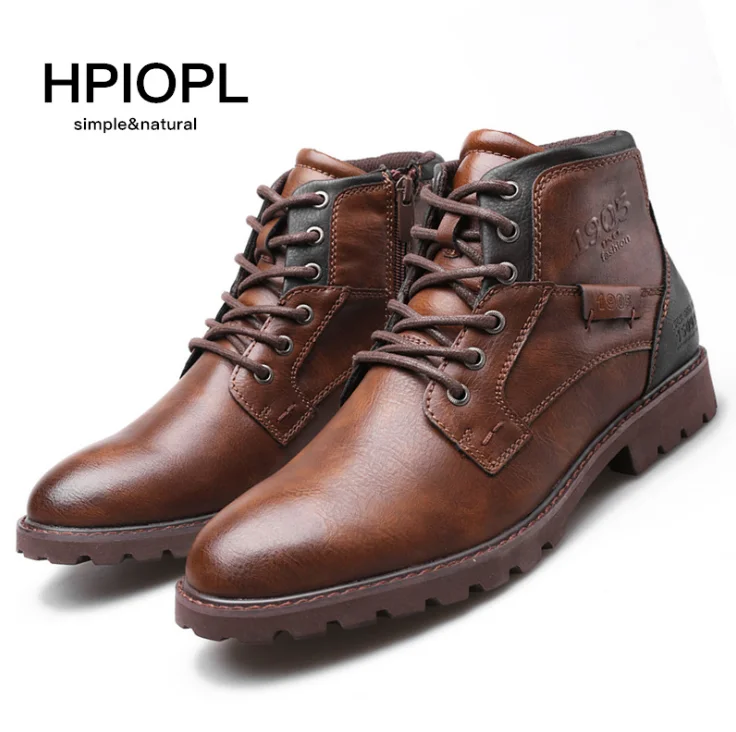 
2020 new high top martin boots for men shoes sepatu bot untuk sepatu pria botas para hombre zapatos 