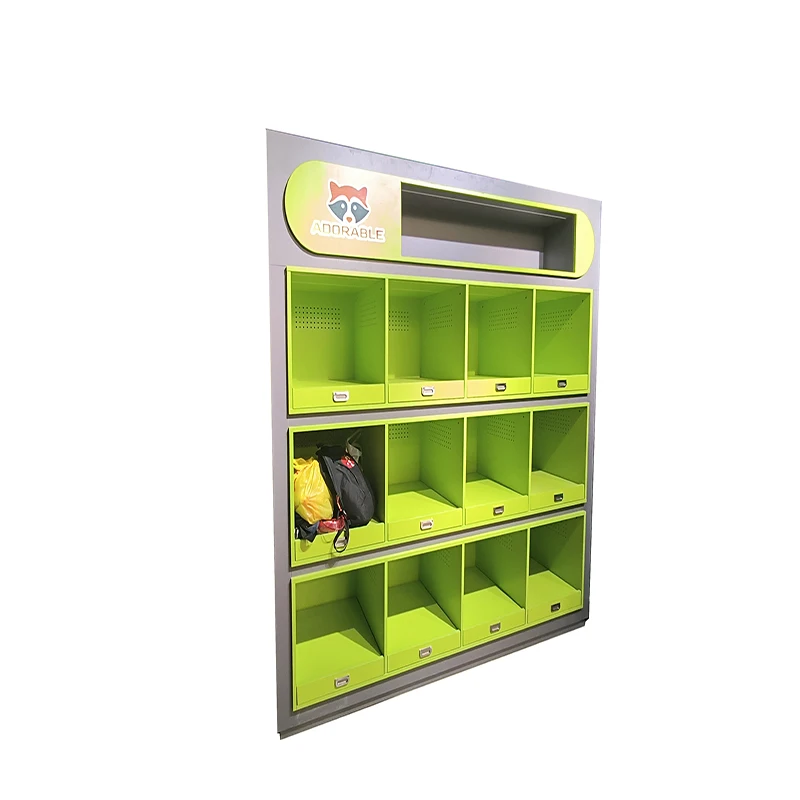 Customized pet store display cabinet, wooden paint free product display rack for the entire store