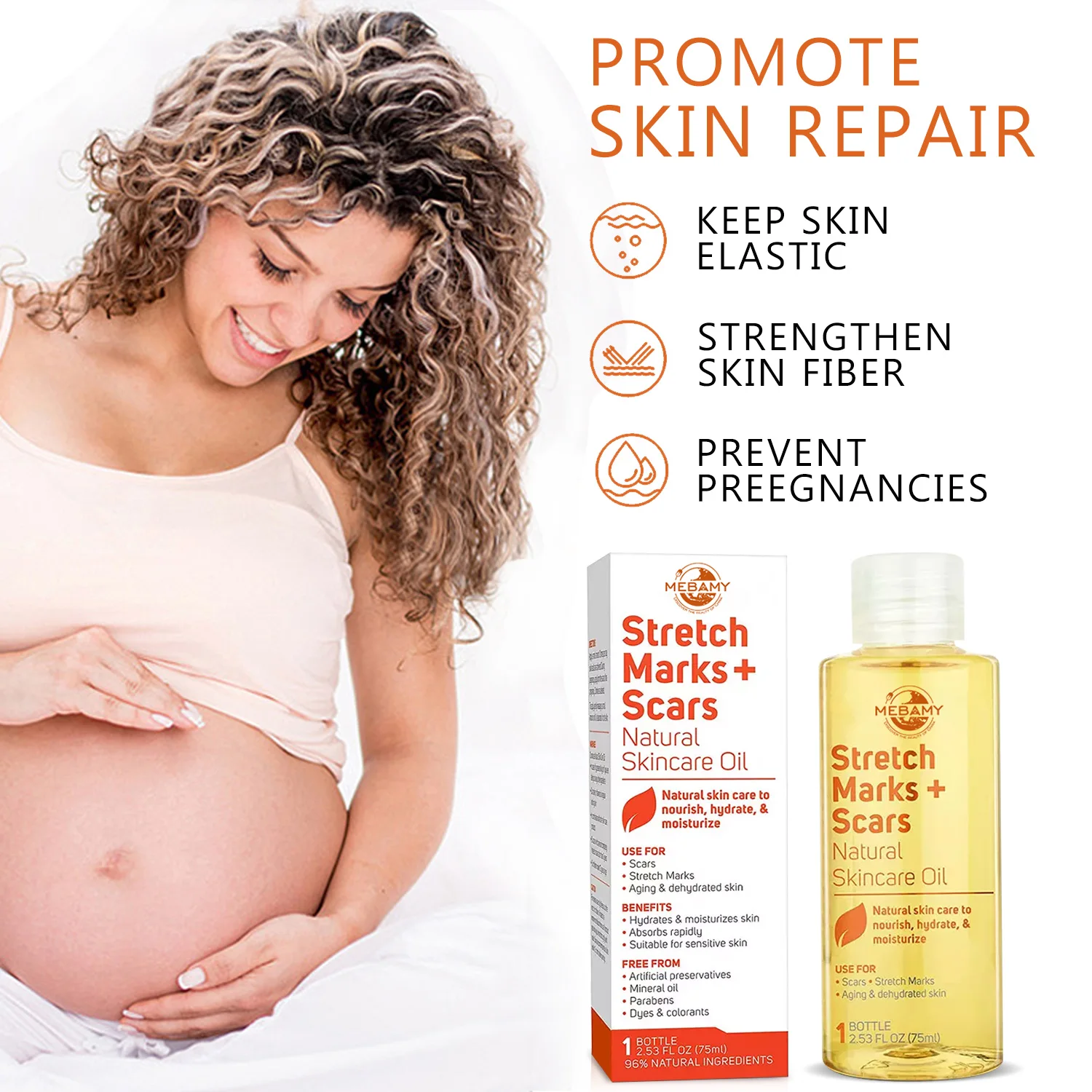 Best Sell Body Pregnancy Stretch Marks Removal Oil For Stretch Marks Anti Stretch Marks Oil Skin Care Repair Scar Removal Oil