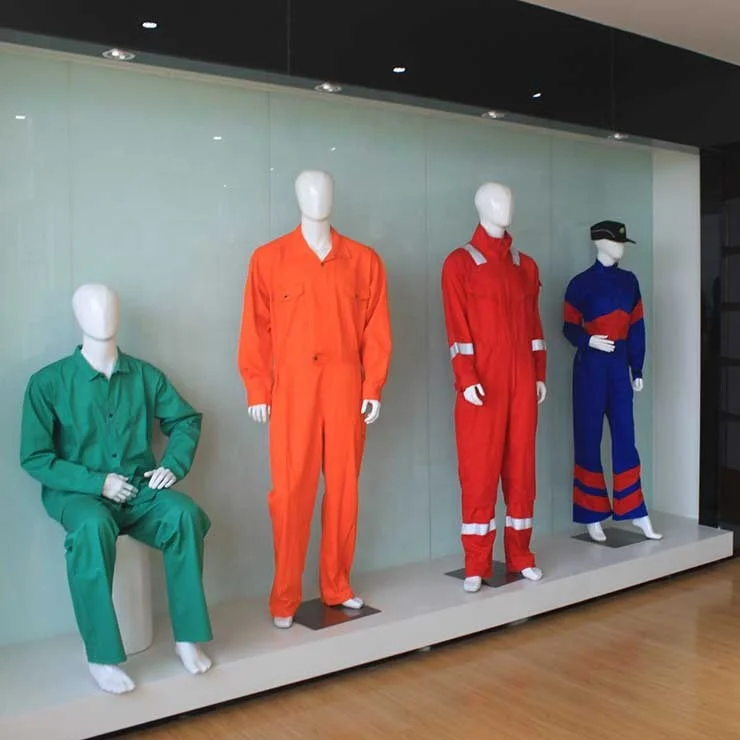 Work Overall Mechanic Blue Uniform For Men Workwear