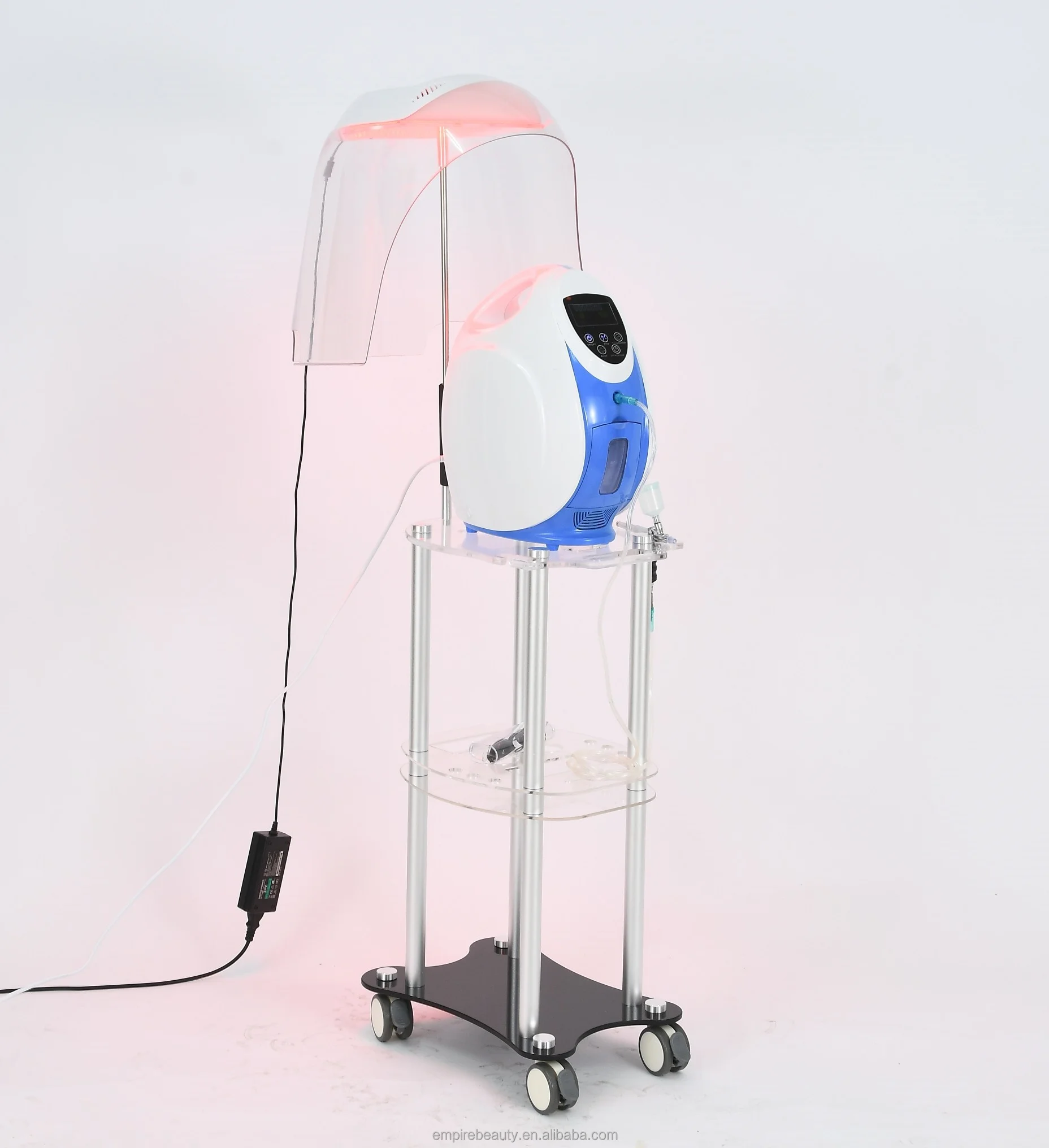 Korea O2toderm Machine Skin Tightening Oxygen Jet Facial Rejuvenation PDT LED Light Therapy Anti-aging Equipment