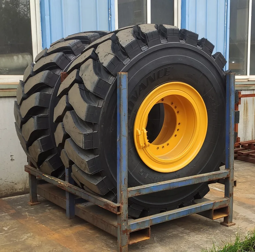 VOL motor grader wheel loader L60H tyre size 23.5R25 25 inch steel wheel rim 25-14.00/1.5 OTR steel wheel rim