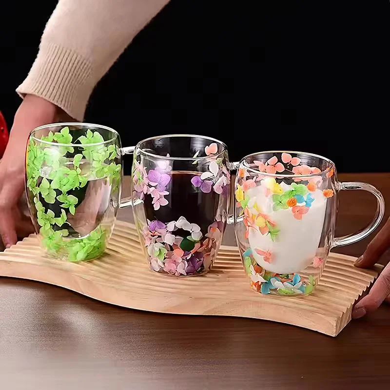 1 шт. чашка для чая из боросиликатного стекла