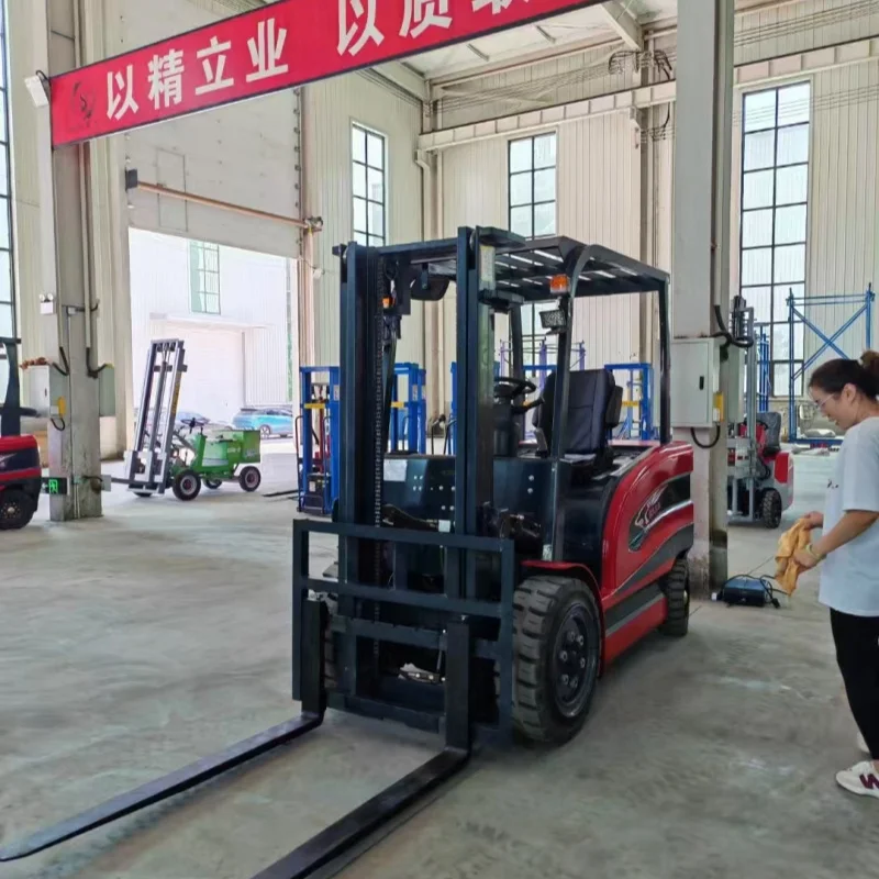 Vift 3.5 Ton All Electric Forklift Truck Hot Sale Hydraulic Manual Pallet Lift 3 Ton Electric Manual Fork Special Transportation