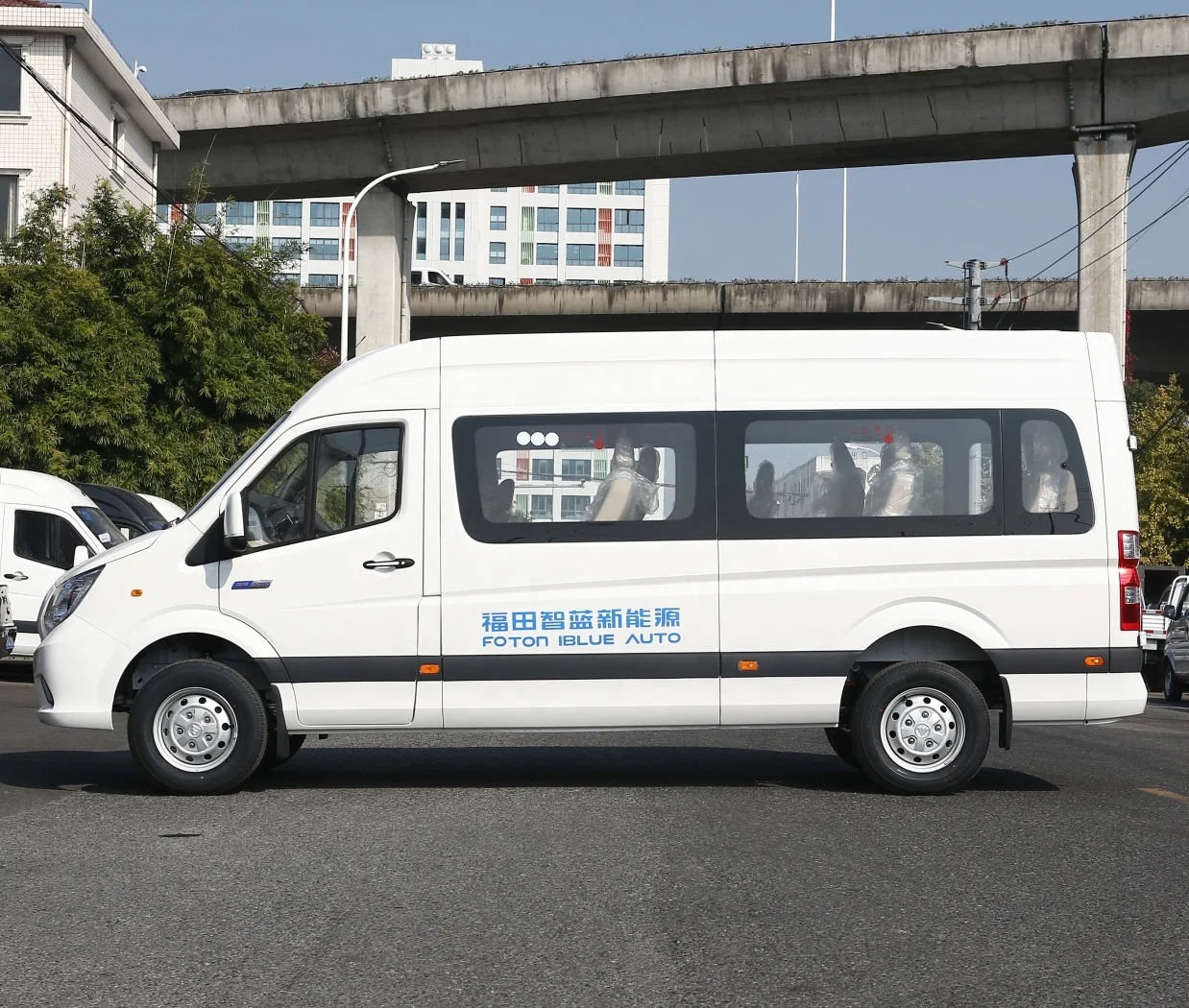 Brand New Foton Toano 17-Seater Electric Mini Passenger Bus with New Energy Lithium Battery LHD Steering-City Buses on Sale