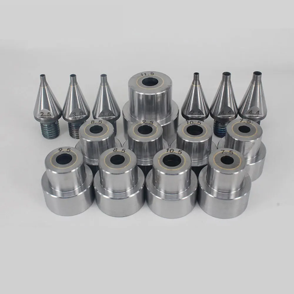 High precision tungsten steel carbide extrusion pvc mould nipple and die for cable tie mould