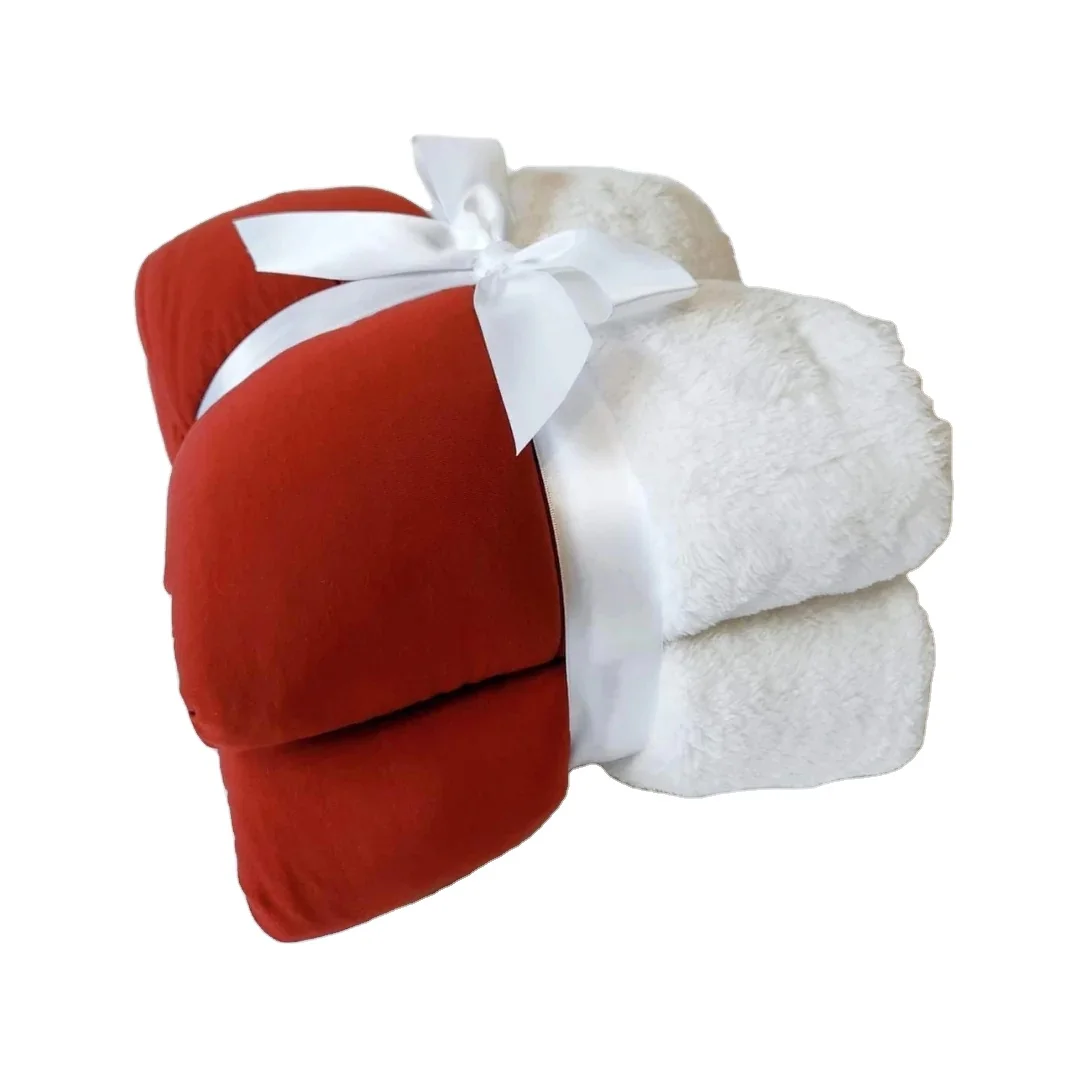 Custom One Layer Bamboo 2nd Layer Soft Plush Baby Bamboo Viscose Jersey Plush Blanket