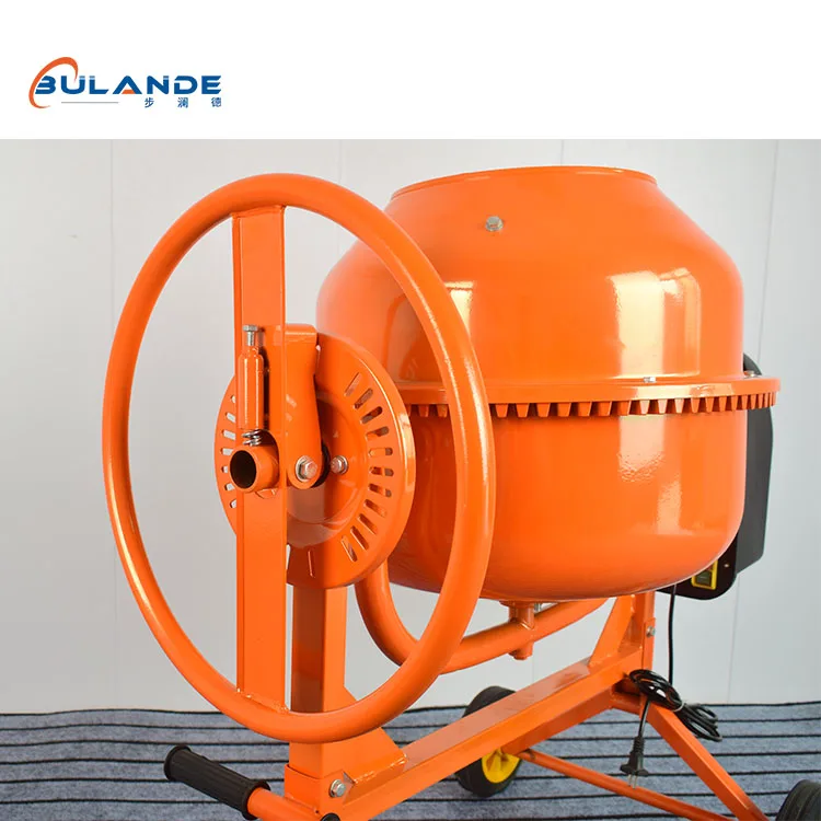 Professional Production cement mixer barrels manual concrete mixers machine mobile cement concrete mixer