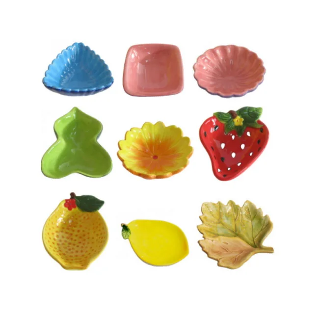 Factory direct Wholesale Best Quality Ceramic Yellow Chinese Garlic Grater Plate