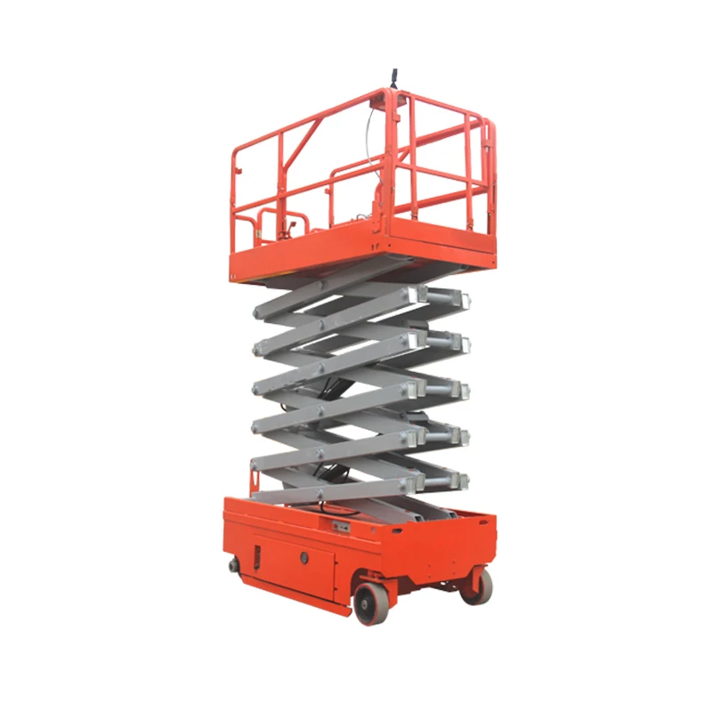 4-18m elevated mobile work platform easily move vertical platform lift