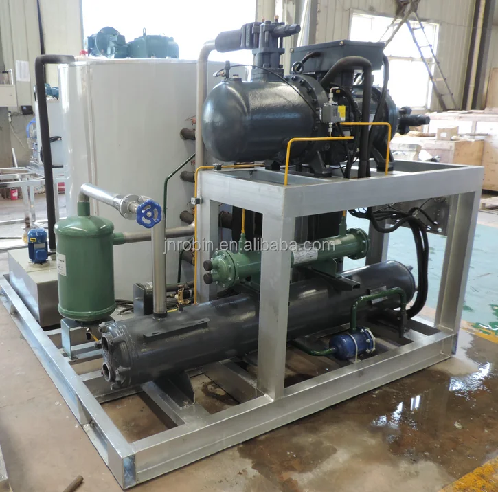Industrial ice flake making machine 10 ton per day with factory price