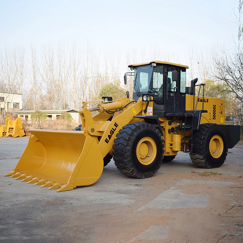 Hot Selling China Top Factory Price Earth Moving Machinery 5ton Articulated Wheel Loader ZL956 3cbm Bucket