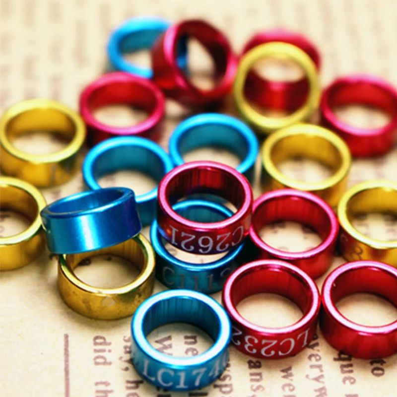 
4mm can be customized Budgerigar bird foot ring 