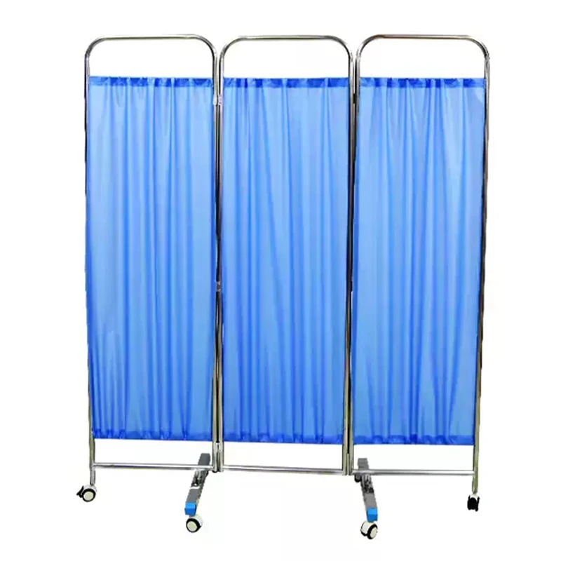 Hochey Medical Hospital Furniture Medical Hospital Ward Screen Single Folding Screen Medical Ward Curtain