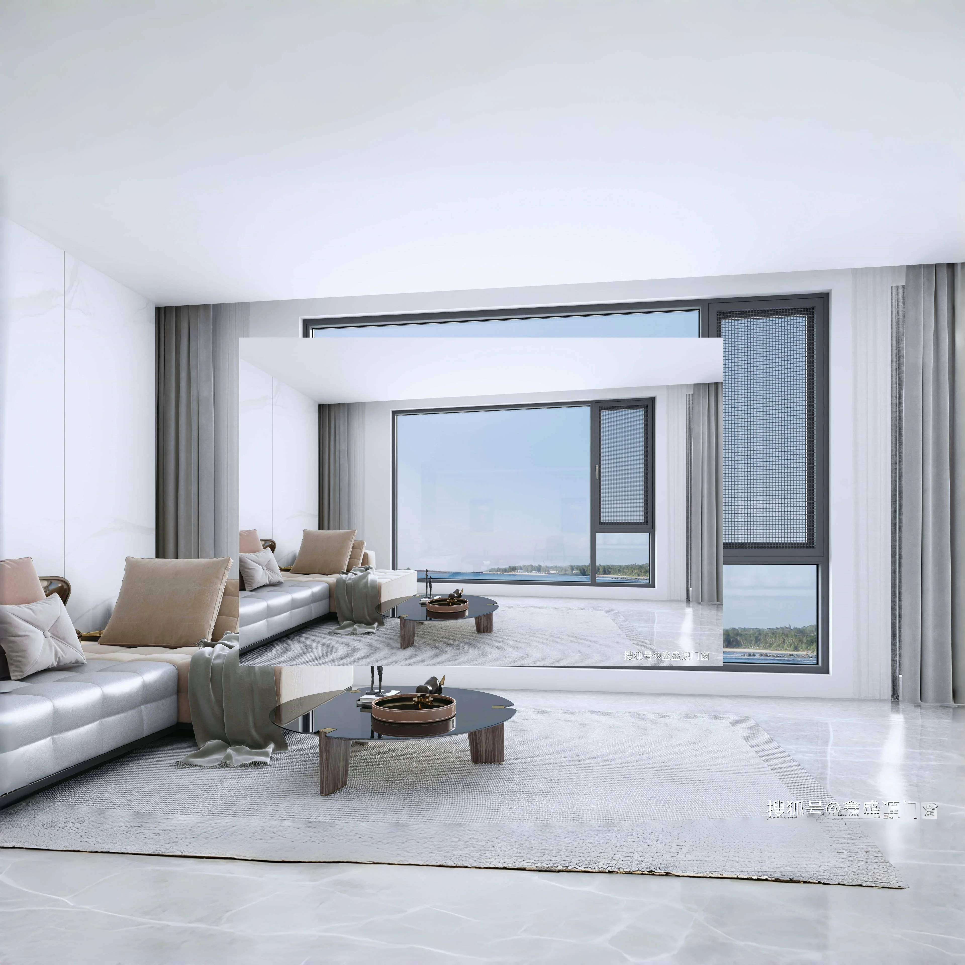 Precise design aluminum thermal break Casement window double glass multi-functional Casement windows for living room