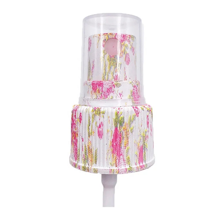 
Customizable color Discharge rate 0.12-0.14cc pp Type 24/410 Closure fine perfume body spray 