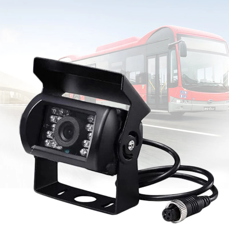 Firecore X-01 DC12V IP69K front reverse rear view car camera for truck bus